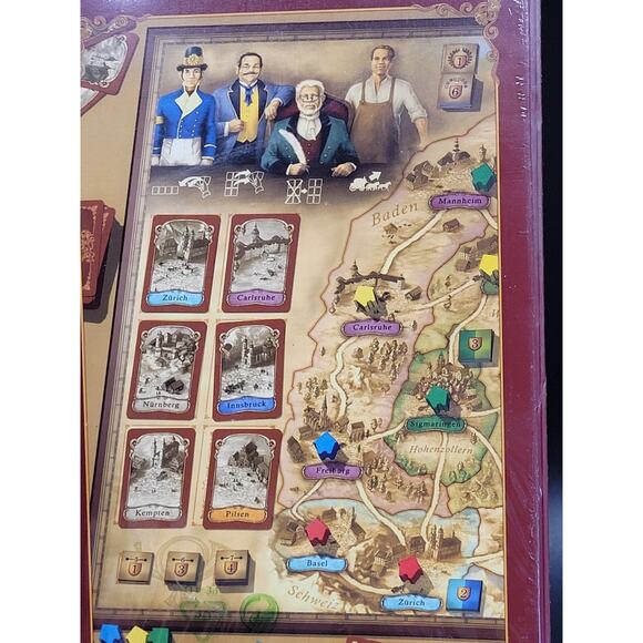 Thurn And Taxis Board Game German New SEALED Postal Mail Route Hans Im Gluck - Picture 10 of 16